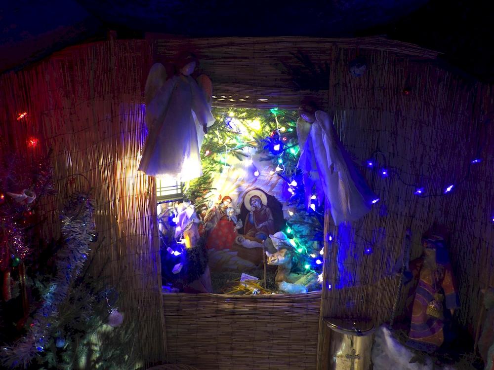 Праздник Рождества Христова в храме в честь Преображения Господня