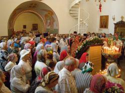 Престольный праздник в честь святителя Николая Чудотврца