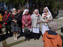 Панихида на Широкореченском кладбище