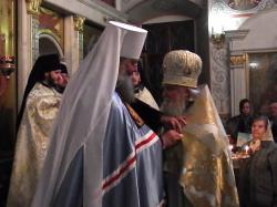 Архиерейская литургия в день 60-тилетия настоятеля храма отца Николая